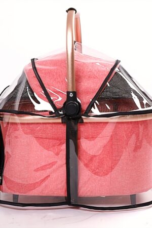 Outdoor Transparent Pet Stroller Rain Cover